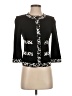 St. John Black Wool Cardigan Size 2 - photo 1