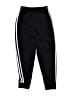 Adidas 100% Polyester Black Track Pants Size 8 - photo 2