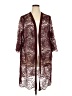 Le Bos Burgundy Kimono Size 24W - photo 1