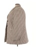 Bar III 100% Polyester Houndstooth Brown Blazer Size 3X - photo 5