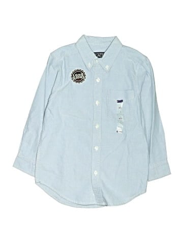The Children's Place Long Sleeve Button-Down Shirt (view 1)