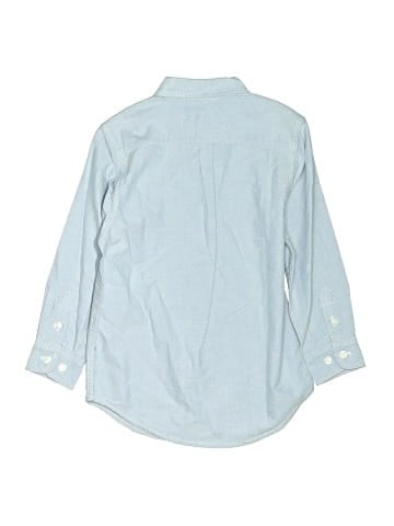 The Children's Place Long Sleeve Button-Down Shirt (view 2)