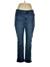 Lee Chevron-herringbone Blue Jeans Size 16 - photo 1