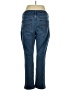 Lee Chevron-herringbone Blue Jeans Size 16 - photo 2