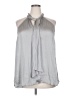 Torrid 100% Polyester Gray Sleeveless Blouse Size 2X Plus (2) - photo 1