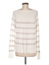 Hem & Thread 100% Polyester Ivory Pullover Sweater Size M - photo 2