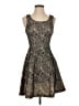 Express 100% Nylon Paisley Gray Cocktail Dress Size XS - photo 1
