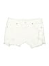 Eunina White Denim Shorts Size M - photo 1