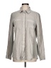 Reiss 100% Lyocell Gray Long Sleeve Button-Down Shirt Size 10 - photo 1