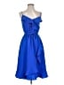 J.Crew 100% Polyester Blue Cocktail Dress Size 0 - photo 1