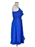 J.Crew 100% Polyester Blue Cocktail Dress Size 0 - photo 4
