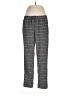 Joe Fresh 100% Polyester Print Gray Casual Pants Size 8 - photo 1