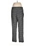 Joe Fresh 100% Polyester Print Gray Casual Pants Size 8 - photo 2