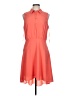 Ali & Jay 100% Polyester Solid Orange Casual Dress Size L - photo 1