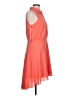 Ali & Jay 100% Polyester Solid Orange Casual Dress Size L - photo 4