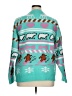 Assorted Brands Print Teal Pullover Sweater Size 0X (estimated) - photo 2