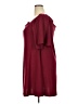 Boohoo Burgundy Short Sleeve Blouse Size 18 - photo 5