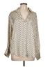 Zara Print Ivory 3/4 Sleeve Blouse Size L - photo 1