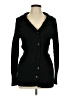 Qi Cashmere 100% Cashmere Black Cashmere Cardigan Size L - photo 1