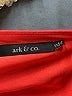 Ark & Co. 100% Polyester Color Block Floral Orange Cocktail Dress Size S - photo 7