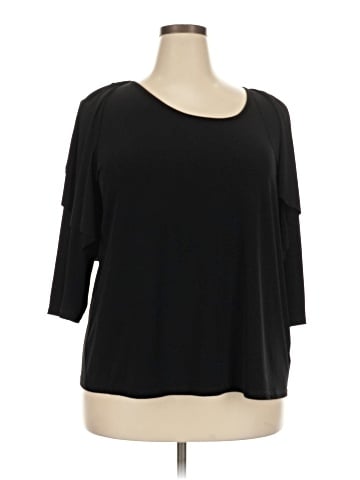 Simonton Says 3/4 Sleeve Top (view 1)