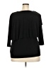 Simonton Says Black 3/4 Sleeve Top Size 2X - photo 2