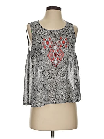 Blu Pepper Sleeveless Blouse (view 1)