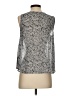Blu Pepper 100% Polyester Silver Sleeveless Blouse Size S - photo 2