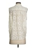 NSF Ivory Sleeveless Blouse Size S - photo 2