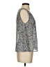Blu Pepper 100% Polyester Silver Sleeveless Blouse Size S - photo 4