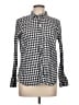 J.Crew Checkered-gingham Gray Blue Long Sleeve Button-Down Shirt Size 12 - photo 1