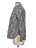 J.Crew Checkered-gingham Gray Blue Long Sleeve Button-Down Shirt Size 12 - photo 5