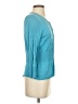 Sigrid Olsen Teal 3/4 Sleeve Blouse Size S - photo 4