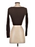 Zara Brown Long Sleeve Top Size S - photo 2