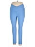Fabletics Solid Blue Active Pants Size 1X - photo 1