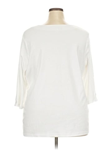 Quacker Factory 3/4 Sleeve Top (view 2)