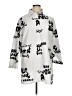 Spoon Jeans Print White Long Sleeve Button-Down Shirt Size XL - photo 1