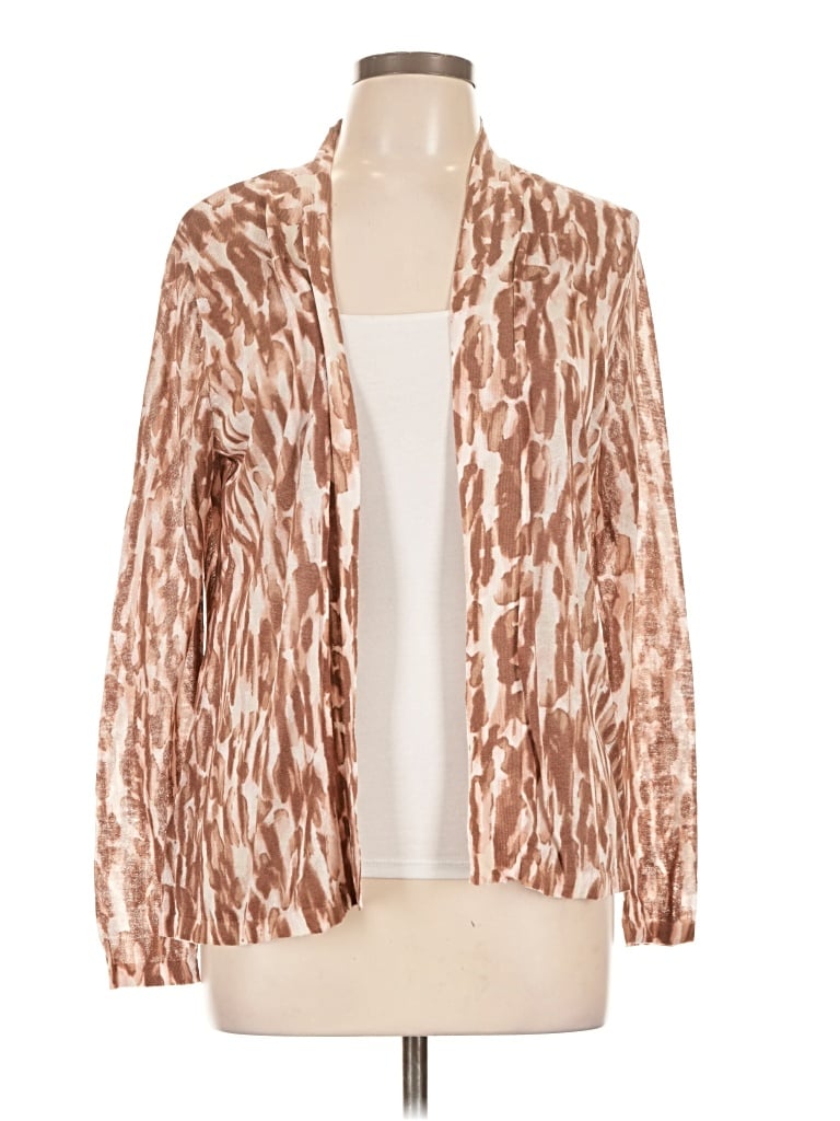 Pre-owned Chico's Kimono In Brown