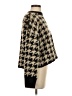 Max Studio Houndstooth Brown Pullover Sweater Size XS - photo 4