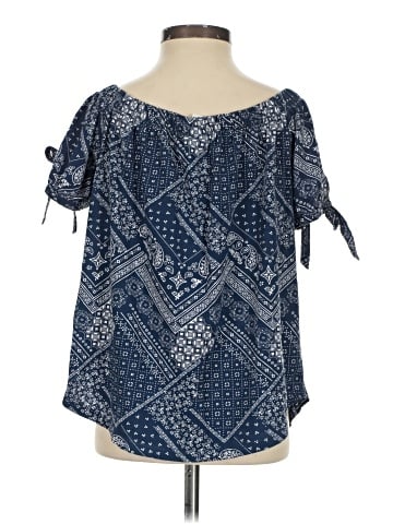 H&M L.O.G.G. Short Sleeve Blouse (view 2)