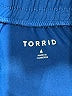 Torrid Solid Blue Track Pants Size 4X Plus (4) - photo 4