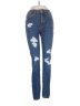 Aeropostale Hearts Blue Jeans Size 00 - photo 1