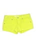 Roxy Solid Yellow Shorts Size 5 - photo 1