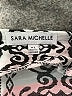 Sara Michelle Silver Short Sleeve Blouse Size XL - photo 7