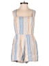 Reformation 100% Linen Stripes Blue Ivory Romper Size 4 - photo 1