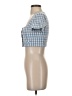 Zara Blue Short Sleeve Top Size XS - photo 5