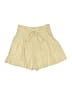 Zara Yellow Tan Khaki Shorts Size XS - photo 1