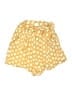 Cooperative 100% Rayon Polka Dots Yellow Shorts Size 6 - photo 1
