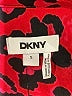 DKNY 100% Polyester Animal Print Red Long Sleeve Blouse Size S - photo 7