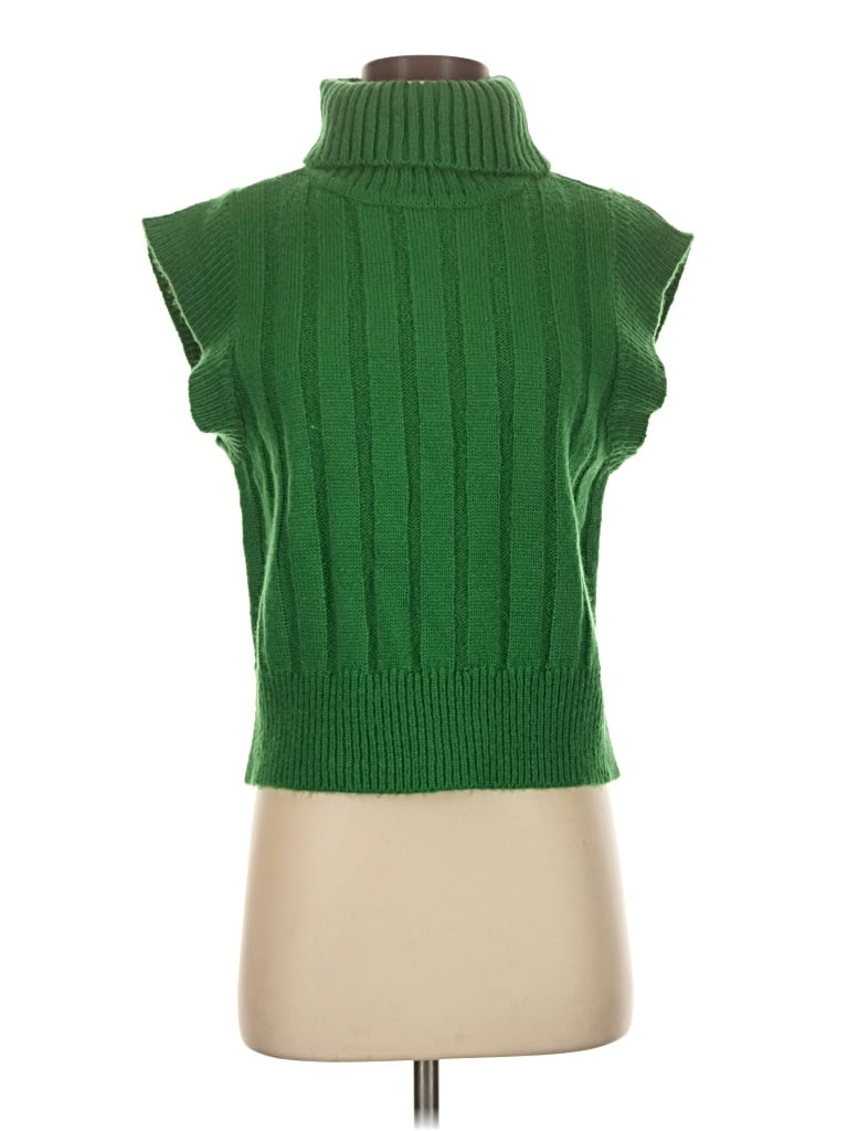 Pre-owned Sugarlips Sweater Vest In Green